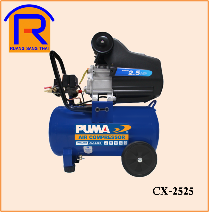 ปั๊มลมโรตารี่ PUMA 2.5 HP 25L CX-2525