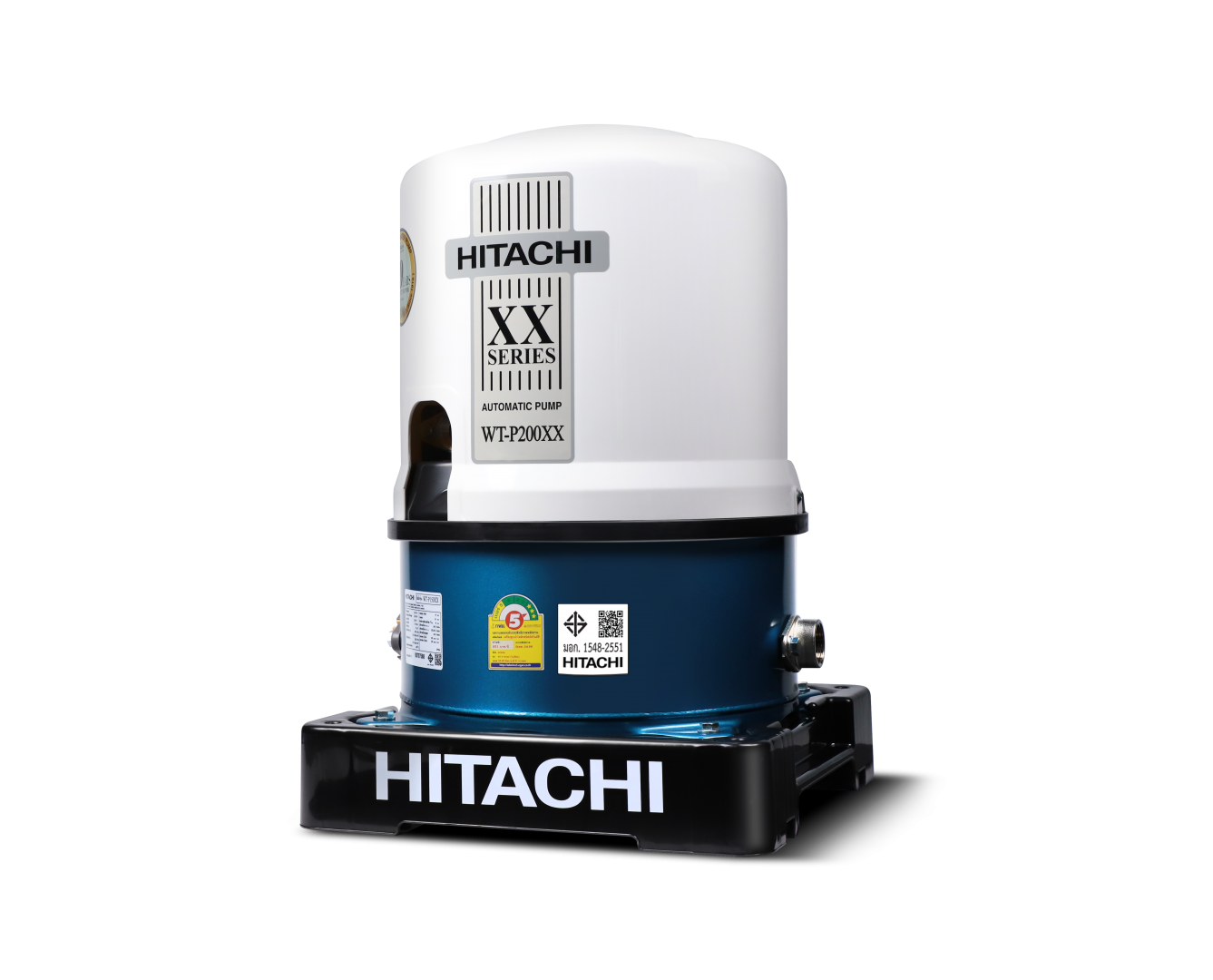 ปั๊มน้ำอัตโนมัติ 200w. HITACHI WT-P200XX (ใหม่)