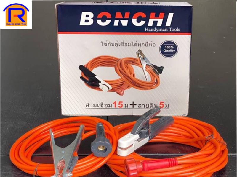 ชุดสายเชื่อมพร้อมใช้ Bonchi (15 เมตร+สายดิน 5เมตร.)